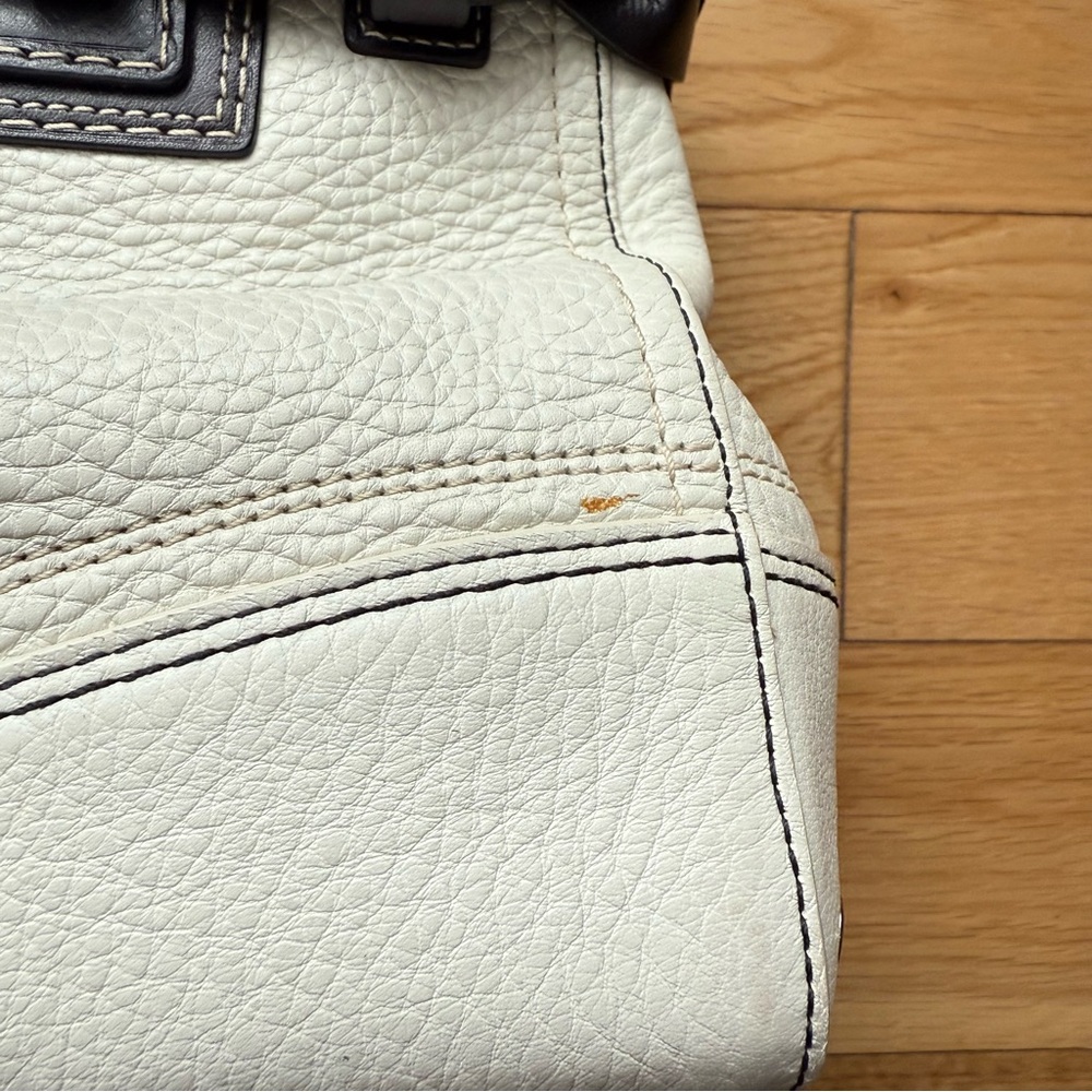 COACH ‘Hamptons’ Braided Leather Satchel - Picture 16 of 16